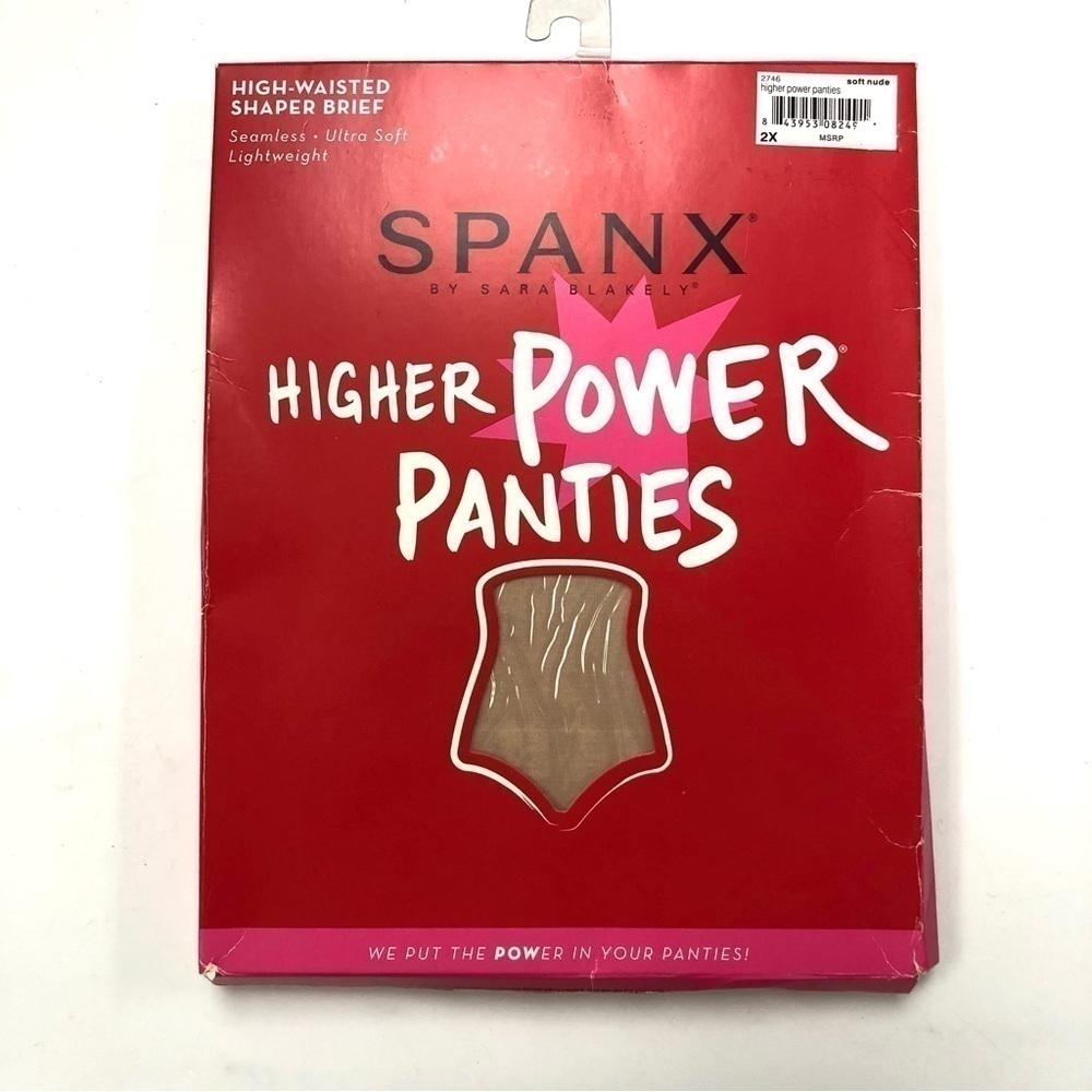 SPANX higher power panties nude 2X